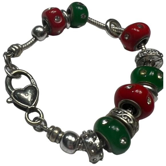 Set of Two Bead Charm Bracelets – Boho Chic, Adjustable Stackable Jewelry - Picture 14 of 16